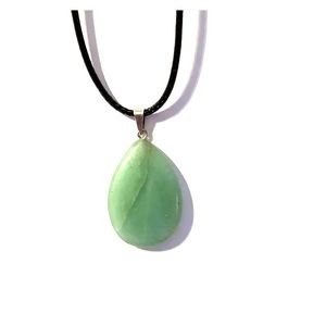 Jade stone necklace